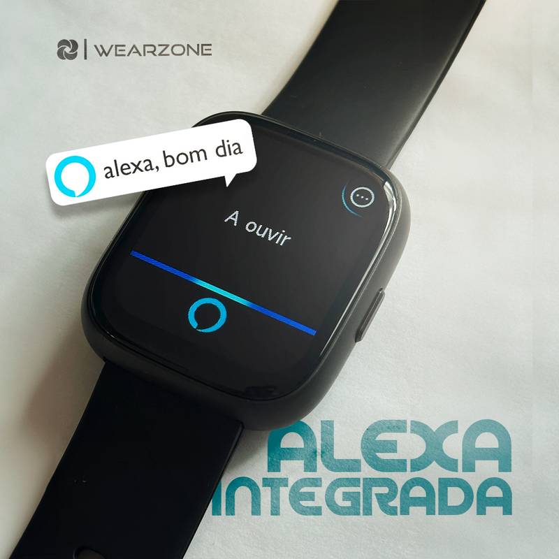 SmartWatch PULSE WEARZONE |Smartwatch para seu dia a dia|A PROVA D'ÁGUA, ALEXA integrada, Até 7 Dias de Bateria