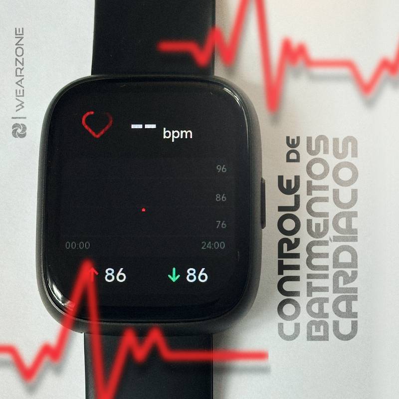 SmartWatch PULSE WEARZONE |Smartwatch para seu dia a dia|A PROVA D'ÁGUA, ALEXA integrada, Até 7 Dias de Bateria