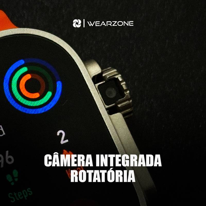 SmartWatch Horizon Pro 4G AMOLED | Câmera Rotatória + NFC | 64Gb de Armazenamento e 4Gb de Ram